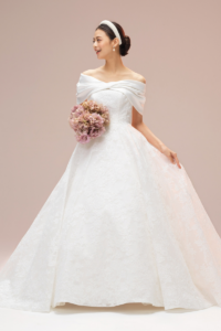 SCALETT (スカーレット) no.03-20850 esum weddingdress ウエディングドレス レース オフショルダー