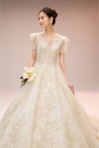 Sargent サージェント no.03-90752 esum weddingdress ウエディングドレス 韓国ドレス キラキラ